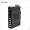 Industrial DIN-Rail 4 Port Gigabit 802.3at PoE Switch With 2 Port 1000X SFP Uplink