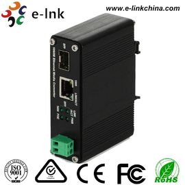 12 - 48 V 30W PoE Ethernet công nghiệp Media Converter Single Mode Single Fiber