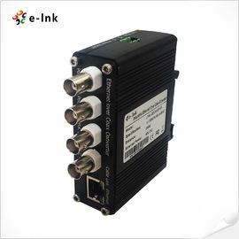 Chuyển đổi nguồn qua Ethernet đồng trục qua bộ chuyển đổi Coax DIN - Lắp đặt giá treo tường
