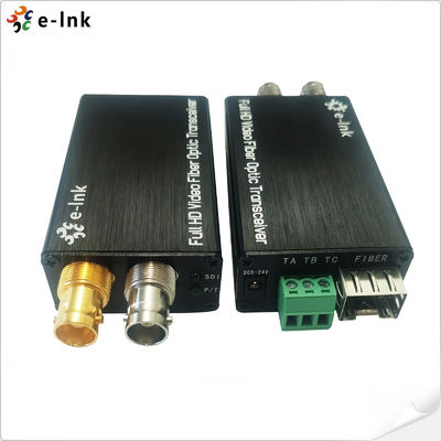 Mini 3G / HD-SDI to Fibre Converter Extender với chức năng Tally hoặc RS485 Data