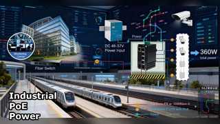 Công tắc PoE++ công nghiệp Sức mạnh môi trường khắc nghiệt