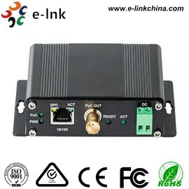 10 / 100 Base Ethernet To Coaxial Cable Adapter / Ethernet To Coax Media Converter