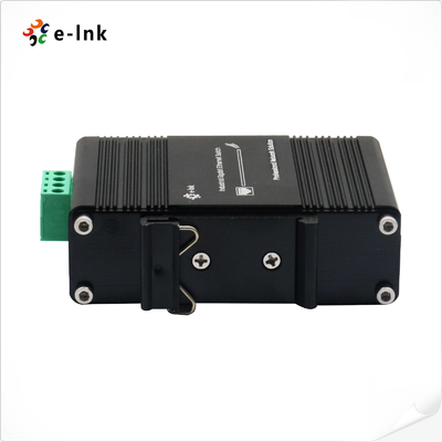 Auto MDI 95W PoE Media Converter 100/1000BASE-X SFP 48VDC