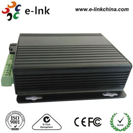 RS232 / RS422 / RS485 Serial To Fiber Optic Media Converter With SC SM 20Km