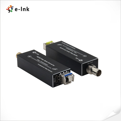 Factory Price HD SDI Fiber Converter 20KM LC HD SDI Video Transmitter Receiver