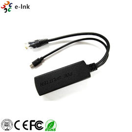 10/100/1000M Power Over Ethernet Injector 5V 2A PoE Splitter With Micro USB Port