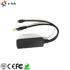10/100/1000M Power Over Ethernet Injector 5V 2A PoE Splitter With Micro USB Port
