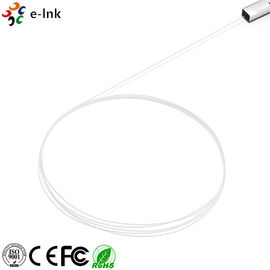 No Connector Fiber Optic Switch PLC Splitter Steel Tube 250um Singlemode G.657A1 Fiber Type