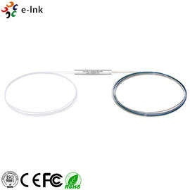 No Connector Fiber Optic Switch PLC Splitter Steel Tube 250um Singlemode G.657A1 Fiber Type
