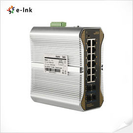 L2+ Industrial 12-Port 10/100/1000T + 4-Port 10G SFP+ Managed Ethernet Switch