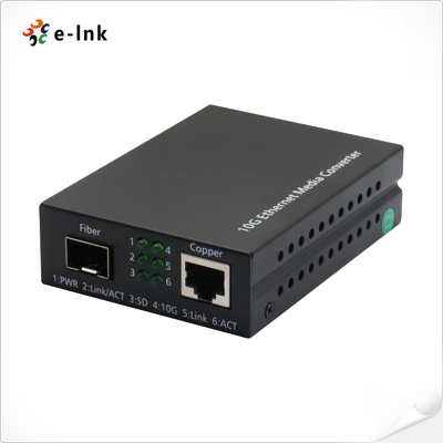 Bộ chuyển đổi phương tiện 10G Cắm và Chạy Truyền dữ liệu