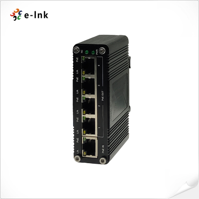 Công nghiệp 1-Port 95W PoE++ đến 4-Port Gigabit PoE Extender 400m Daisy-Chain