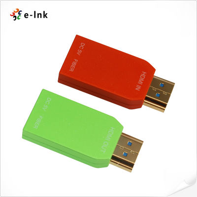 Mini 4K / 30Hz HDMI qua Single-Core Multimode Fiber Extender